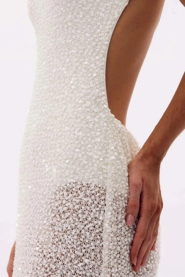 Vestido paetê néftis