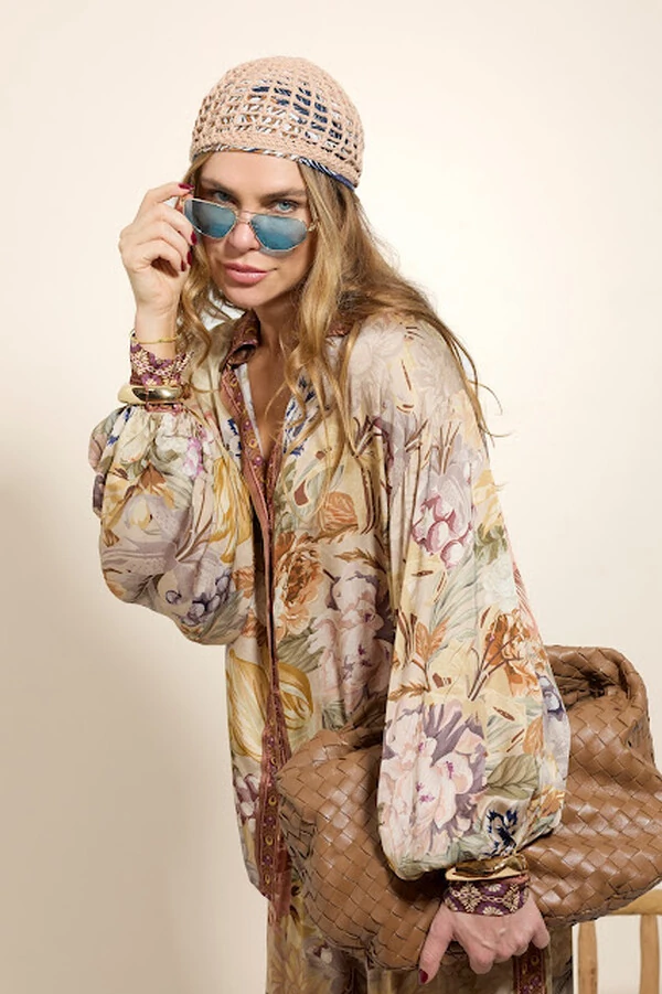 Touca de crochet Botik