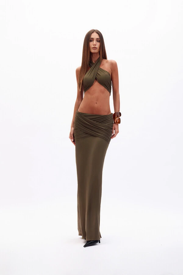 Conjunto Body/saia Tule Judy