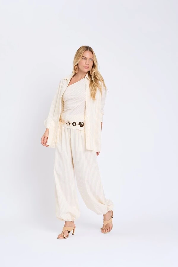 Camisa Tricoline Listra Botik