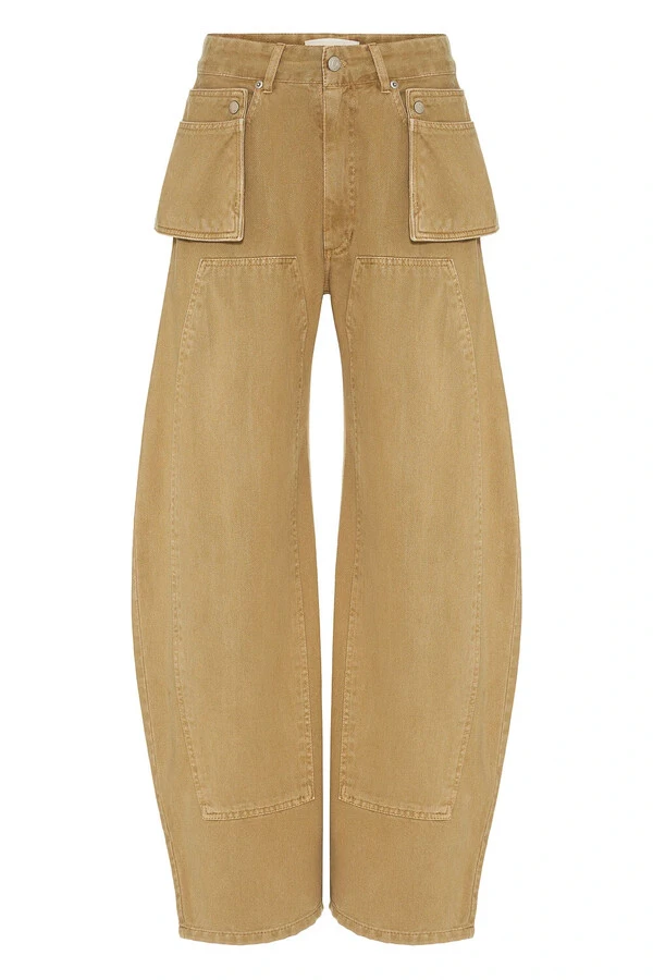 Calça Arc Layer Khaki Denim