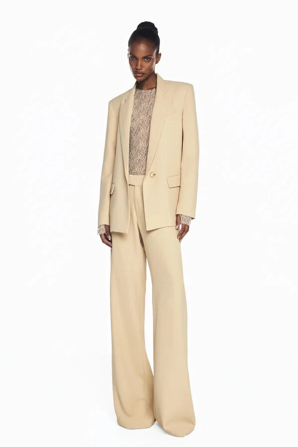 Blazer Alfaiataria Crepe Heavy Patou