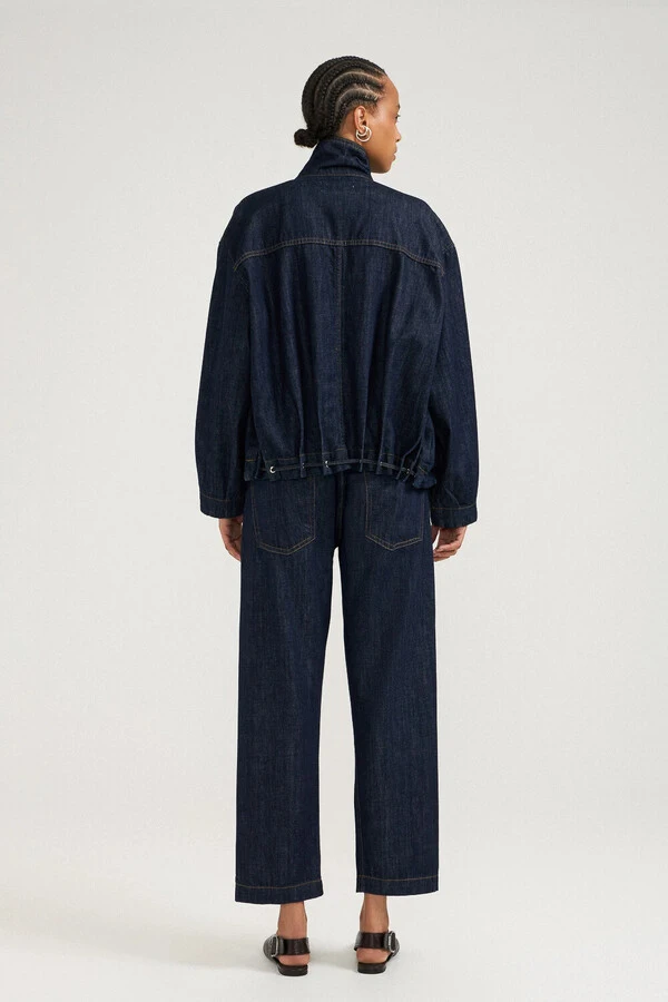Jaqueta Bomber Ilhós Raw