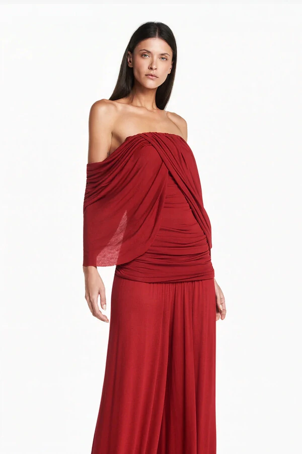 Blusa tomara que caia faixas