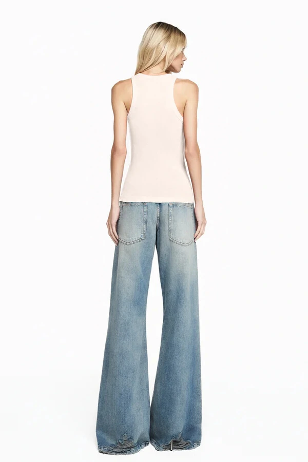 Calça Jeans Flare Cintura Baixa Tig