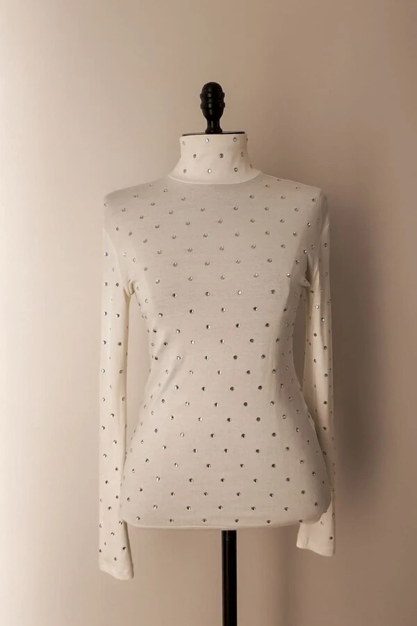 Blusa Visco Lycra Cristal