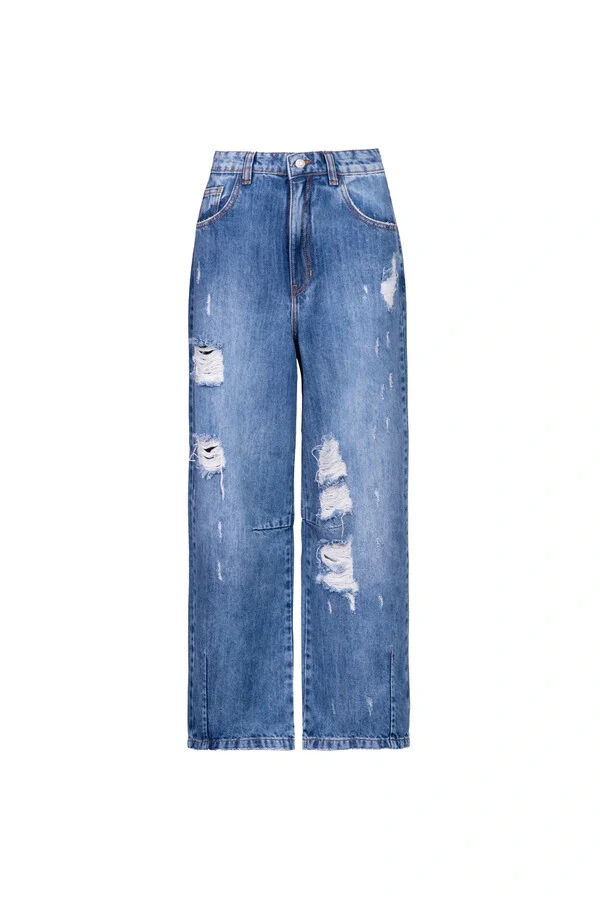 Calça Arc Loose Fit Destroyed