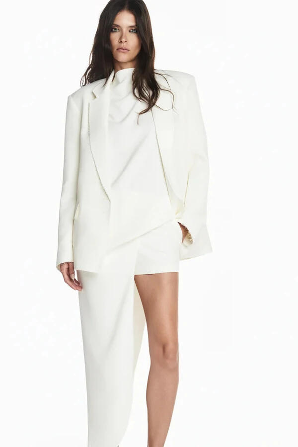 Blusa Kaftan Assimétrica A Fio