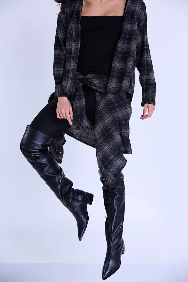 Camisa Flanelada Botik Xadrez