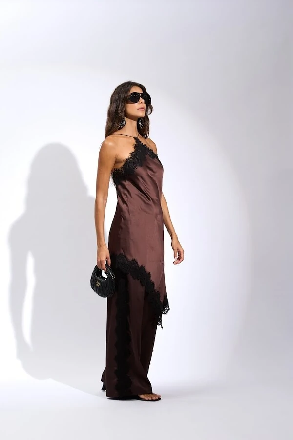 Set Pantalona Renda Satin