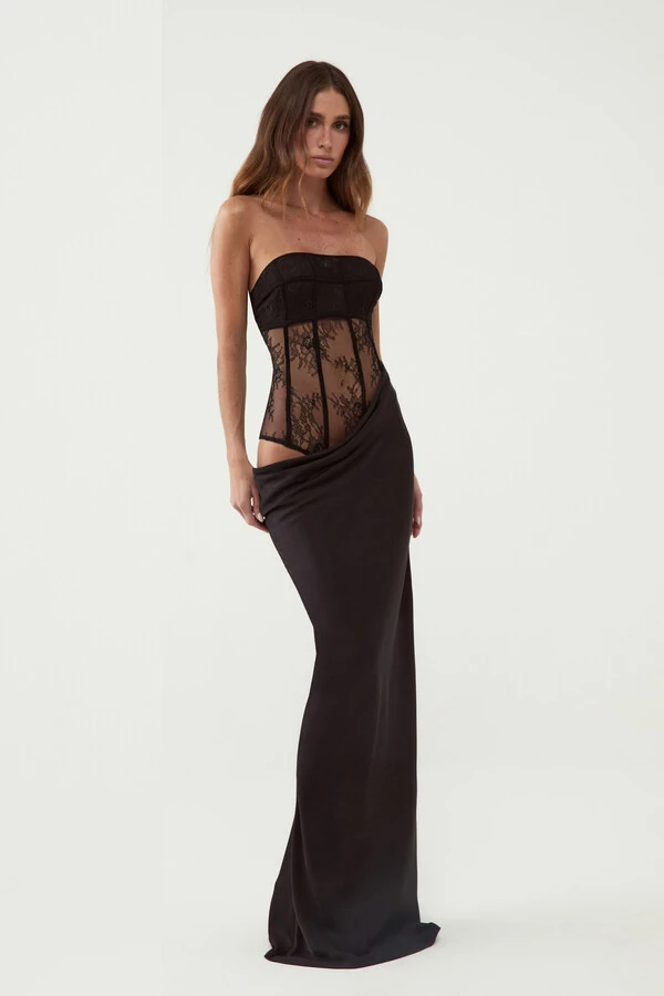 Vestido Detalhe Renda Ully