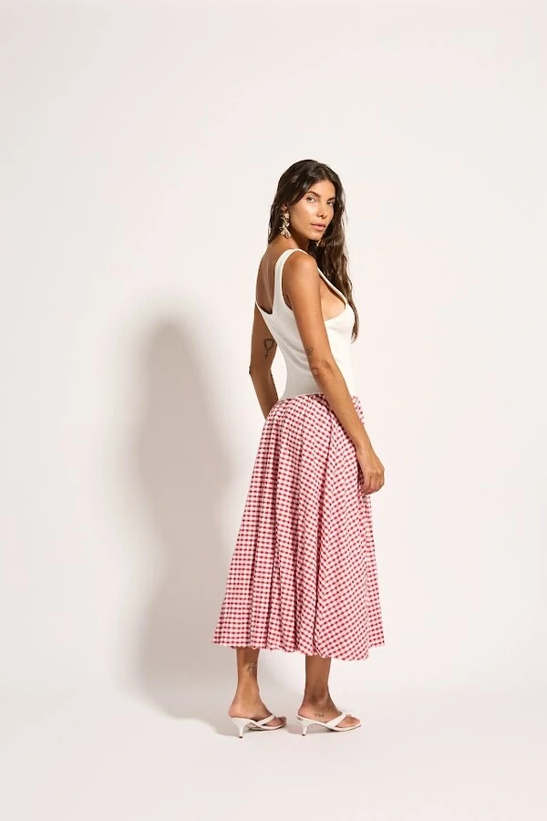 Vestido Regata Vichy Botik