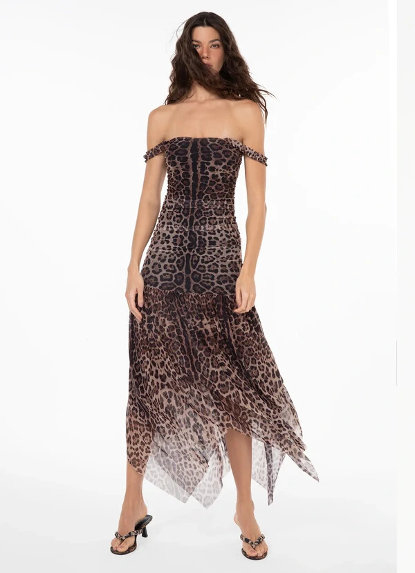 Vestido Stela Felina