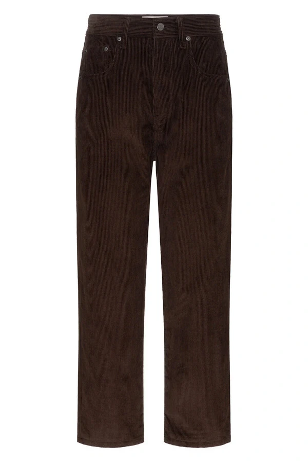 Calça Wide Leg Cropped Veludo