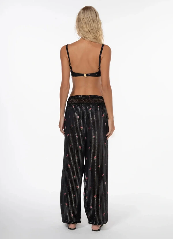 Calça Stela Poá Floral