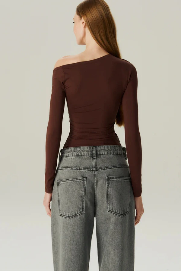 Blusa Fluida Manga Longa