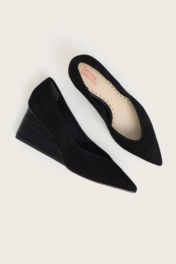 Scarpin Anabela Decote V