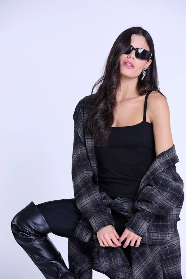 Camisa Flanelada Botik Xadrez