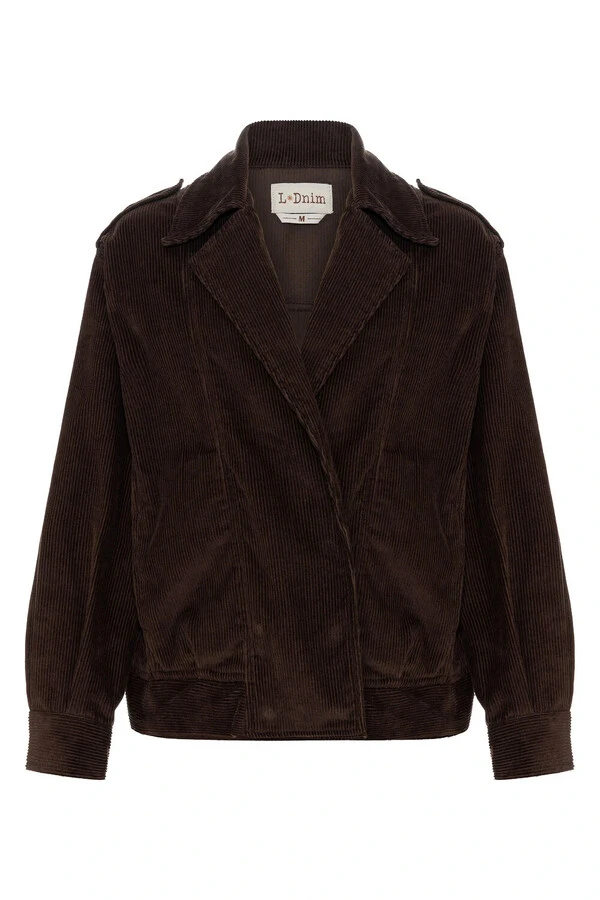 Jaqueta Button Corduroy