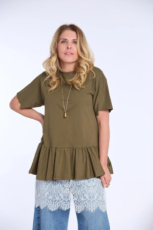 Camiseta Babado Botik