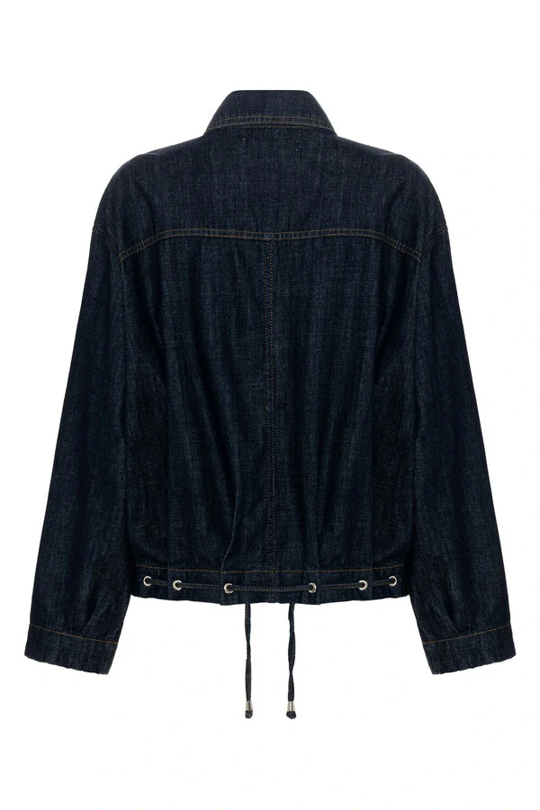 Jaqueta Bomber Ilhós Raw