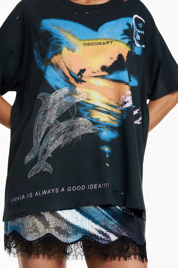 Camiseta Golfinhos Bahia