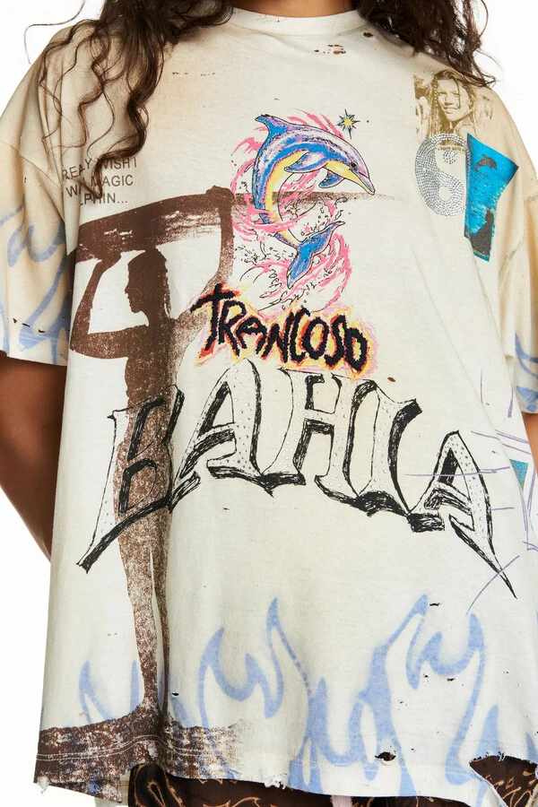 Camiseta trancoso bahia bordado