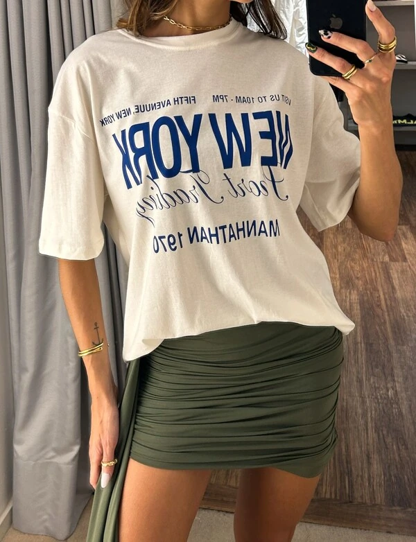 Camiseta New York Botik Off White P