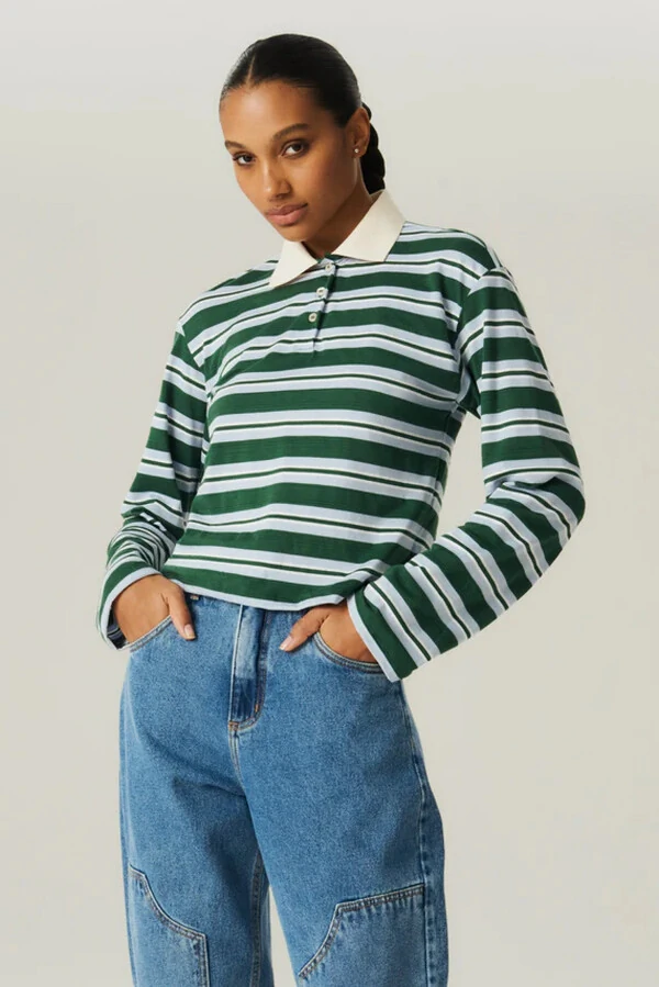 Polo Manga Longa Listra