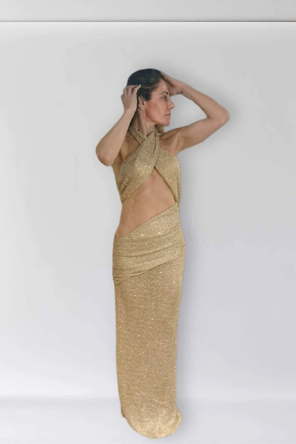 Vestido Brilho Botik