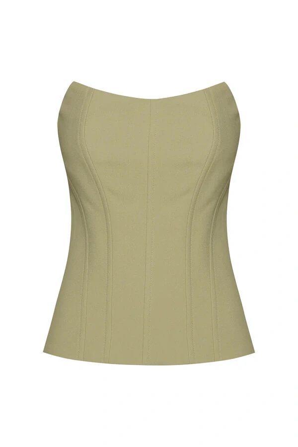 Top corset tomara que caia patou