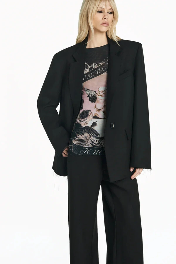 Blazer Alfaiataria A Fio Heavy Patou