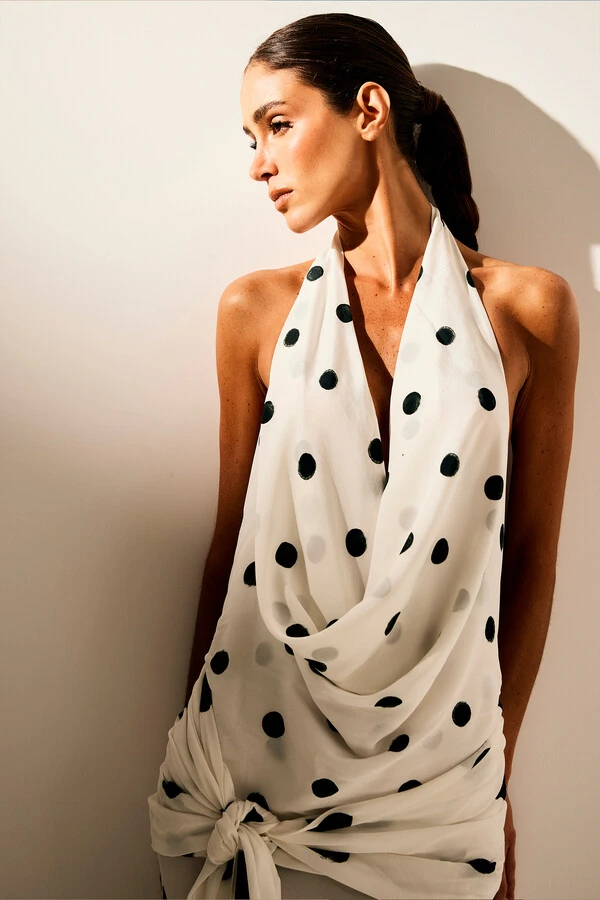 Vestido Chiara Poá