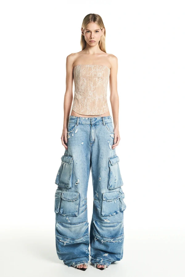 Top Corset Tomara Que Caia Renda