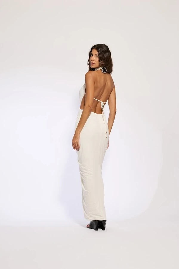 Vestido jersey aline