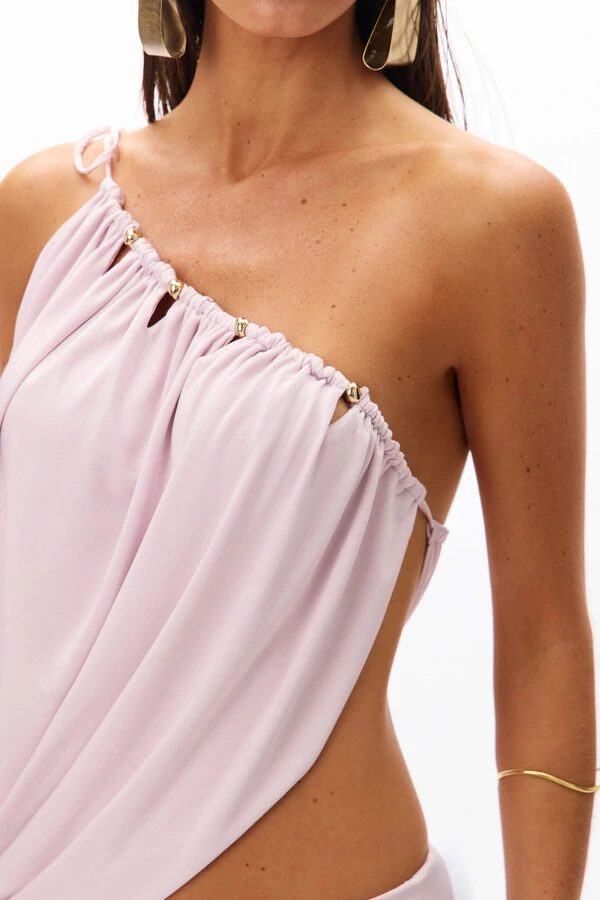 Conjunto Malva Blusa E Saia