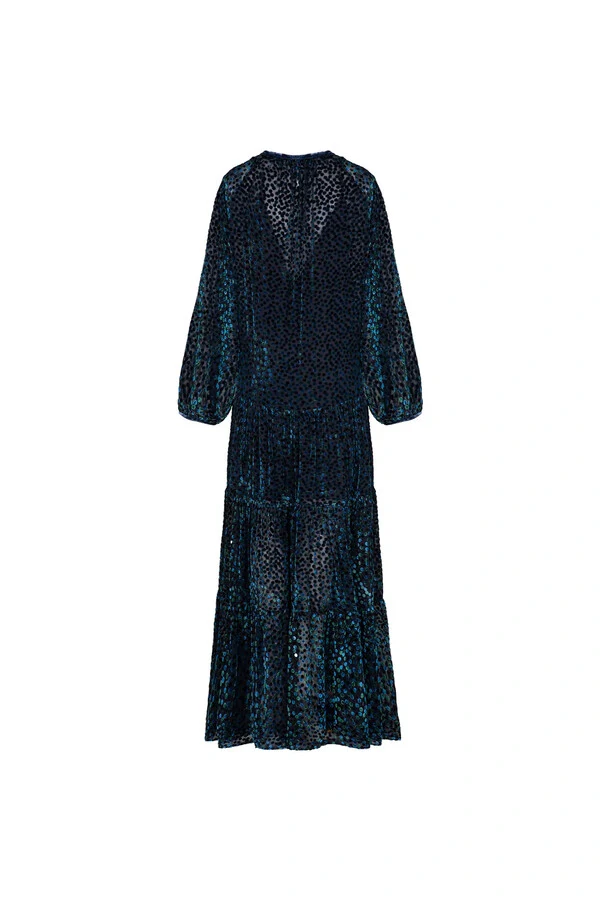 Vestido Longo Devorê Importado