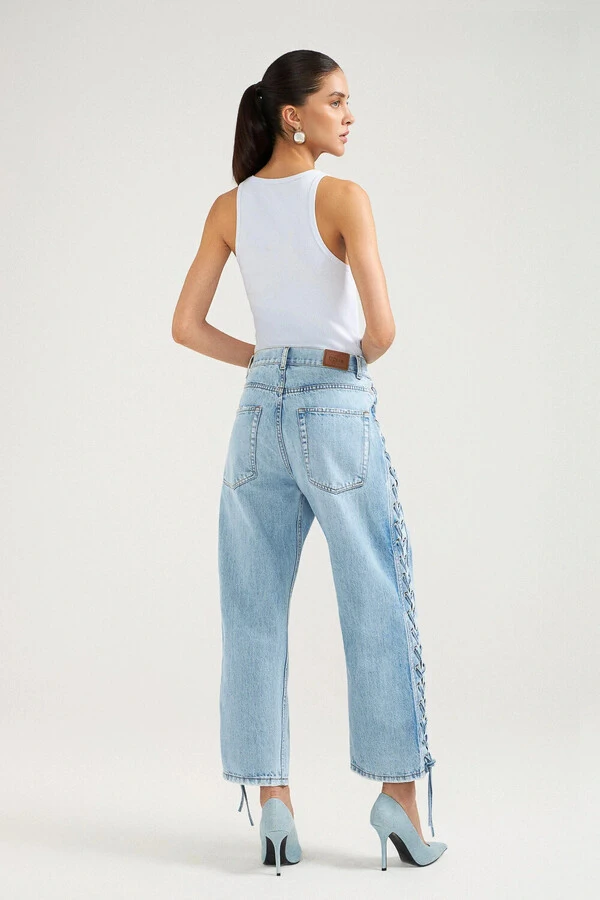 Calça 90's Laces Jeans