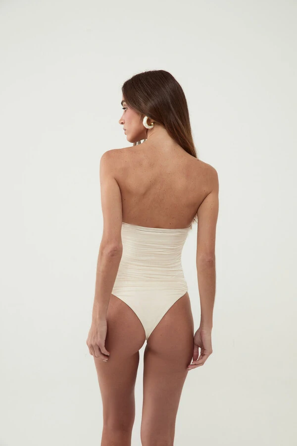 Conjunto Isalde Body E Saia Det. Paetê