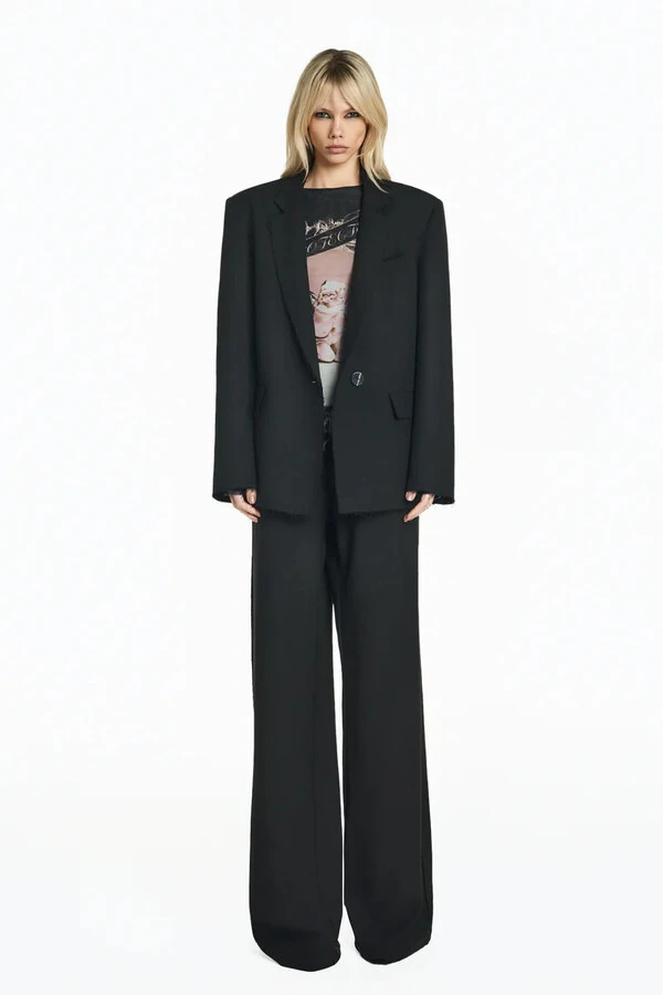 Blazer Alfaiataria A Fio Heavy Patou