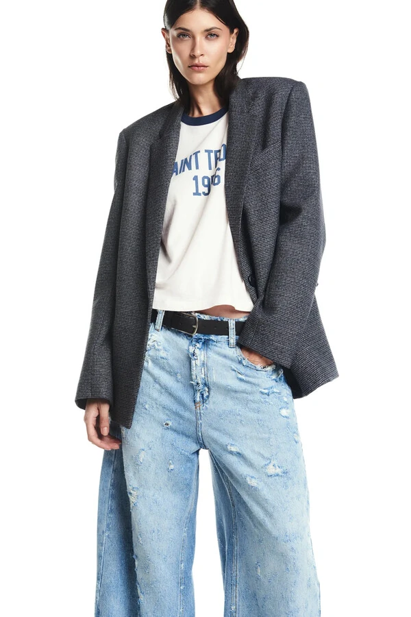 Blazer Alfaiataria Xadrez