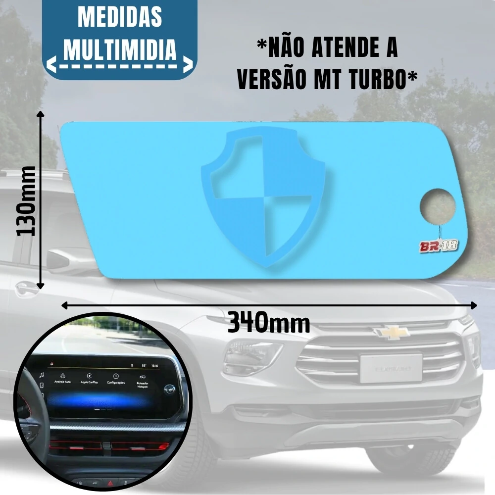 FotoKit Película Muldimitia e Velocimetro Chevrolet Montana 2026