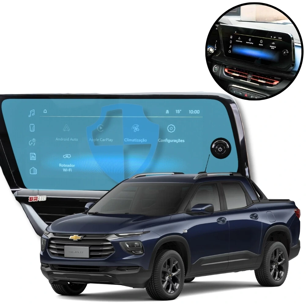 FotoPelícula Multimidia Protetora Anti Risco Gm Chevrolet Montana 2026