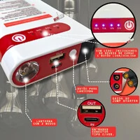 Acumulador de Bateria 7500mAh Jump Starter 12v