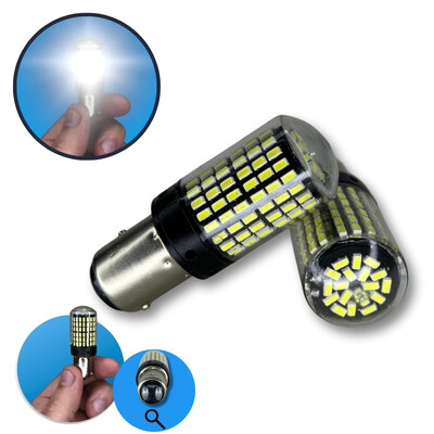 Foto Par Lâmpadas Led Cambus 1157 2 Polos Luz Forte Diurna Drl