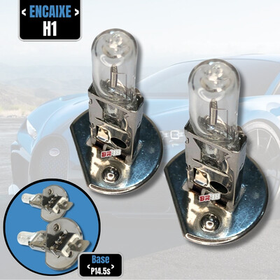FotoPar Lâmpada Halógena Original Farol H1 55w 12v P14.5s