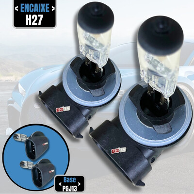 FotoPar Lâmpada Halógena Original Farol H27w/2 27w 12v Pgj13
