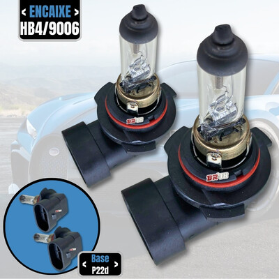 FotoPar Lâmpada Halógena Original Farol Hb4 51w 12v P22d