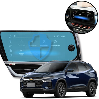 Foto Película Multimidia Protetora Anti Risco Gm Chevrolet Tracker 2026 e Onix Automatico 2026