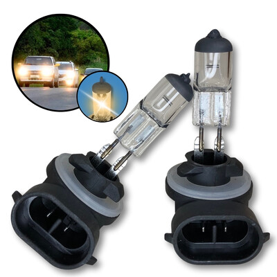 Foto Par Lâmpada Halógena Reposição Original Farol H1 H3 H4 H7 H8 H11 H15 H16 H27 HB3 HB4